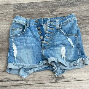 Carmar high waisted stretchy shorts